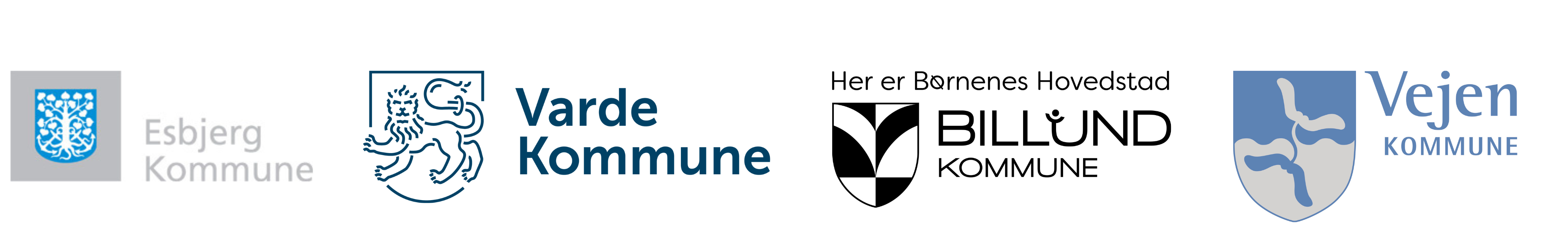 Esbjerg, Varde, Billund og Vejen Kommune